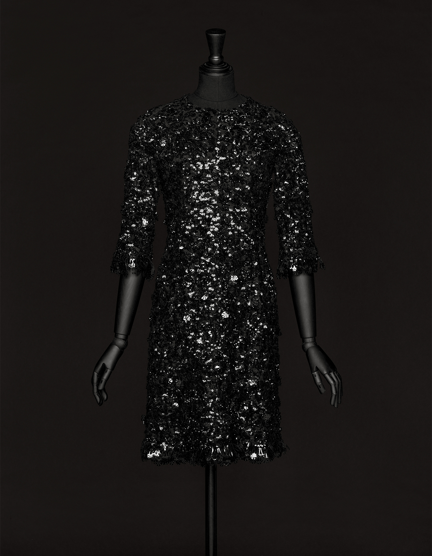 Balenciaga historische glitterjurk