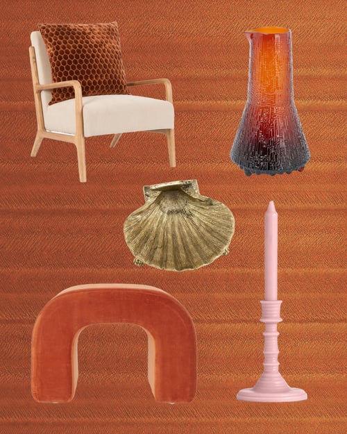 Vintage eclectisch interieur