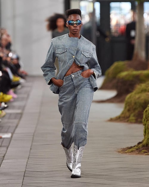 co-ord pak met glitter