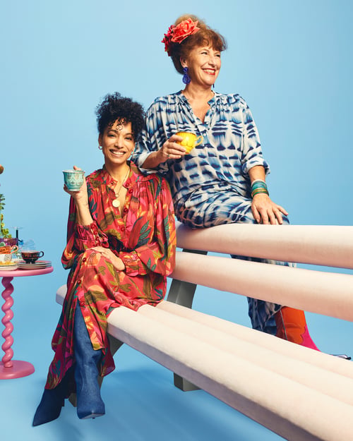 Stylist Oona met Debbie de Jongh