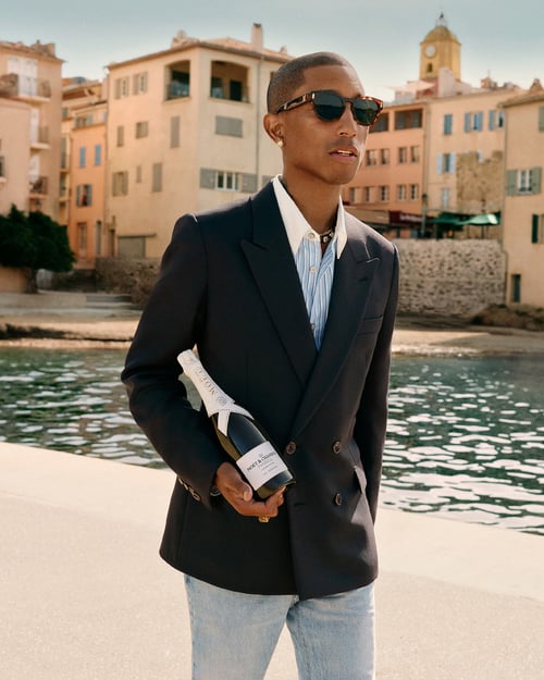 Moët & Chandon x Pharrell Williams champagne