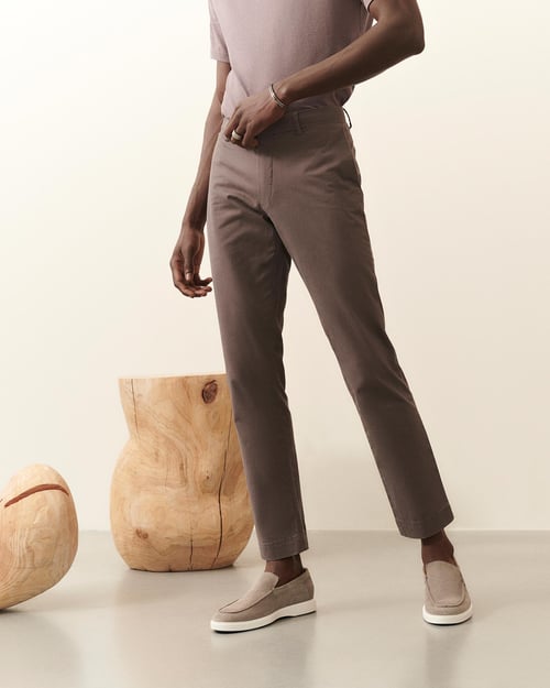 Bruine chino voor heren