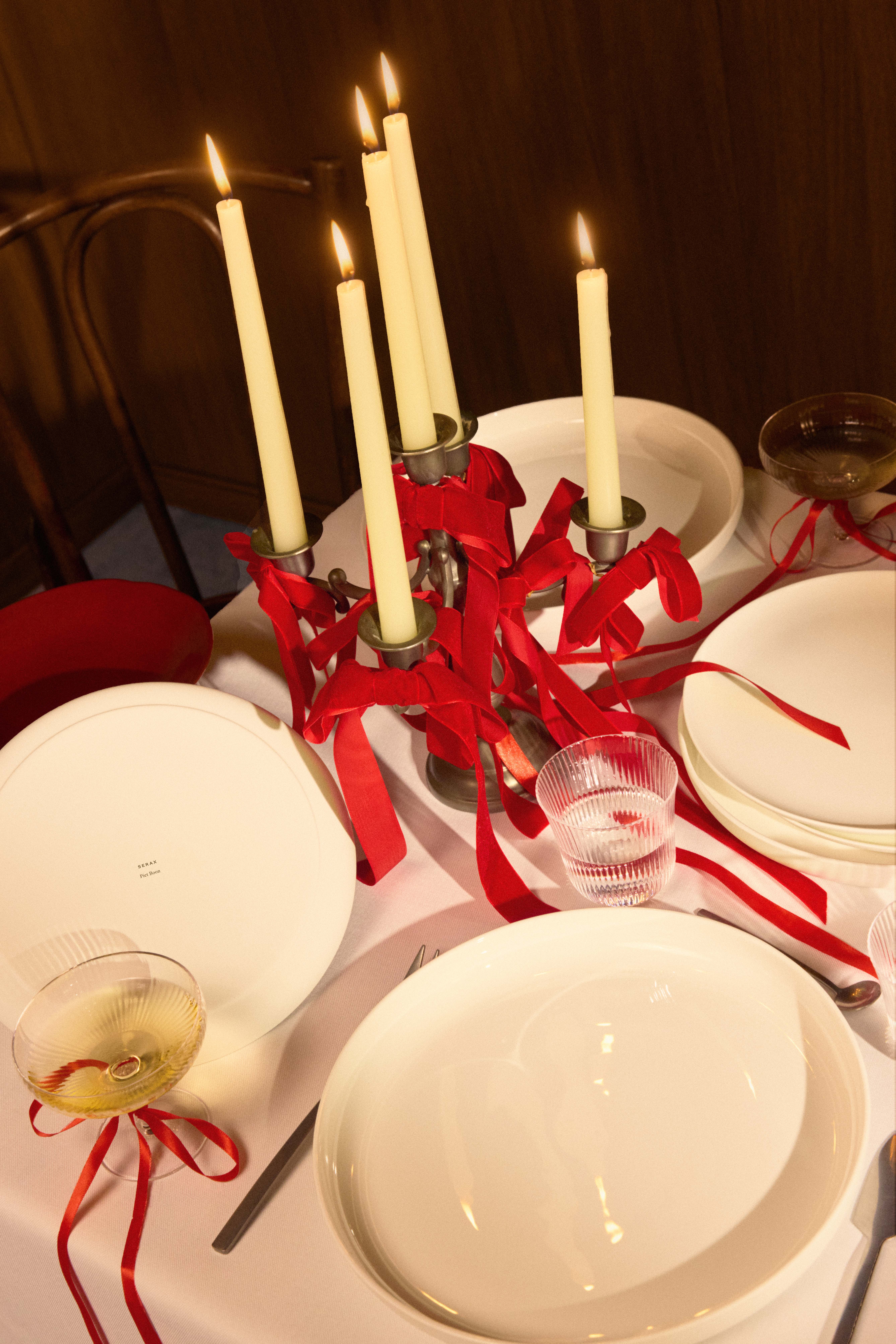Feestelijke eettafel met Villeroy en Boch servies