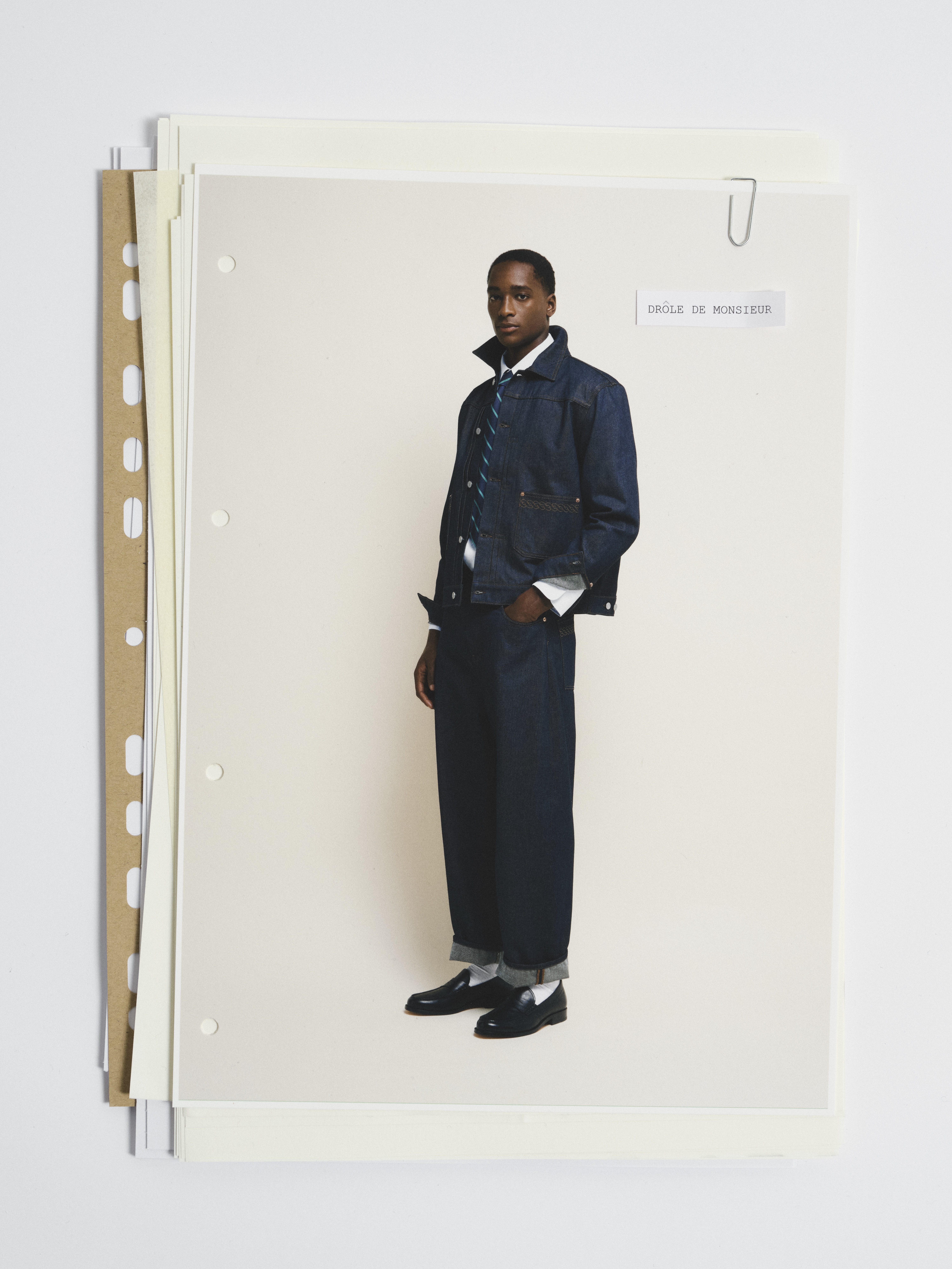 Denim jas en broek van Denham