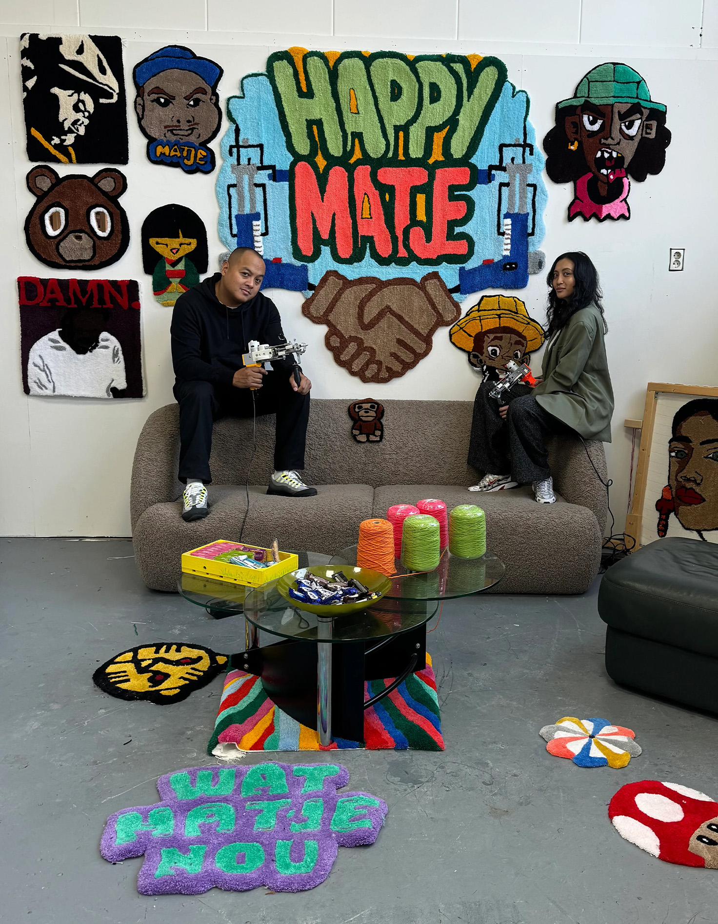 WatMatJeNou tufting class