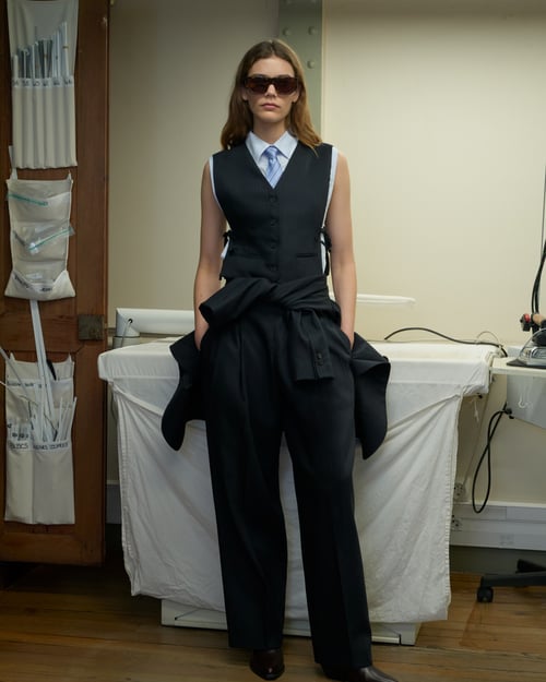 Sandro kantoor outfit