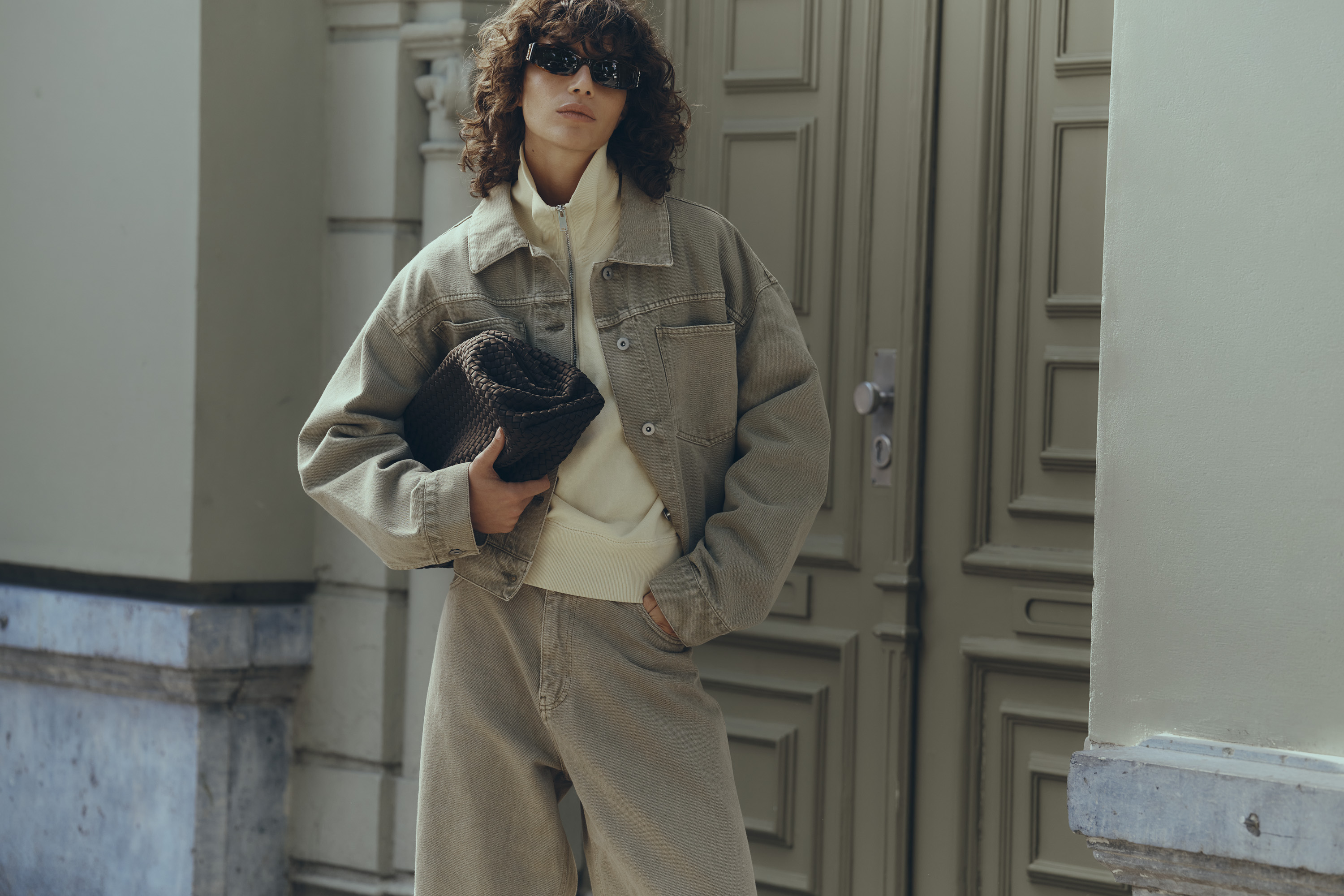 Denim set van Olaf